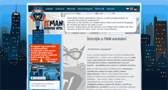 Desktop Screenshot of itman.hu